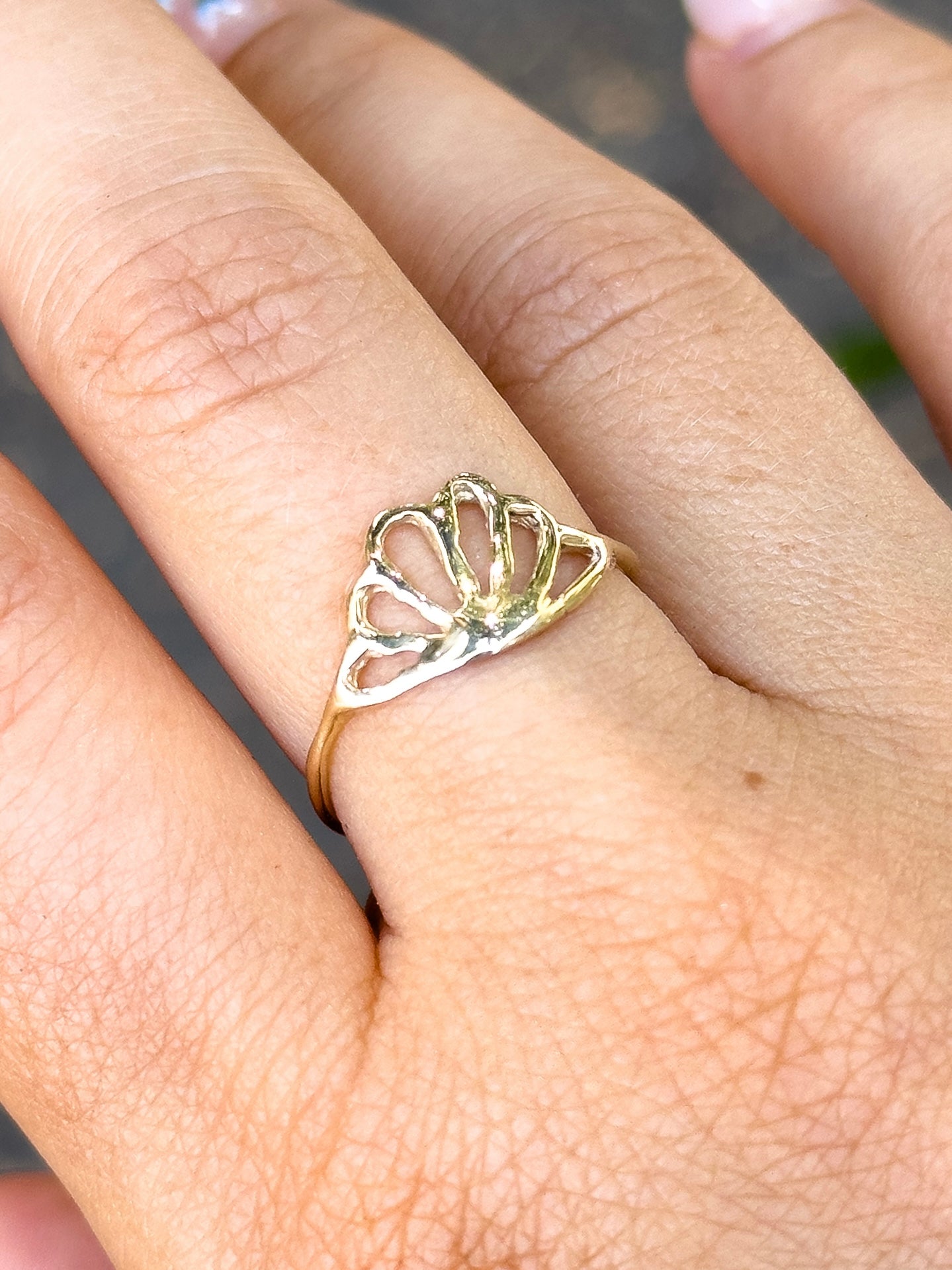 Baby Shell Ring